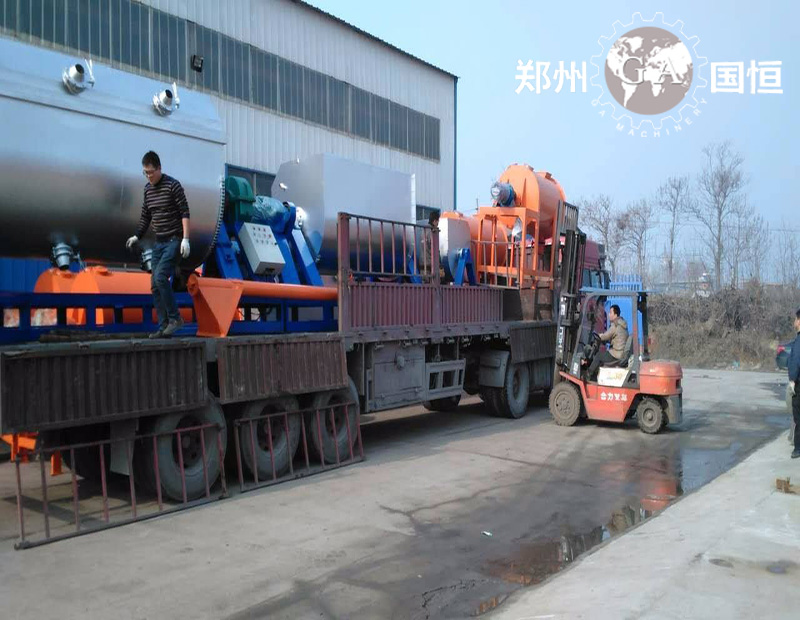 真石漆攪拌機發貨現場 真石漆攪拌機發貨現場