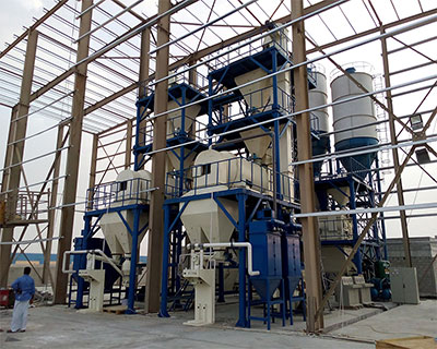 全自動(dòng)保溫砂漿生產(chǎn)線(xiàn)